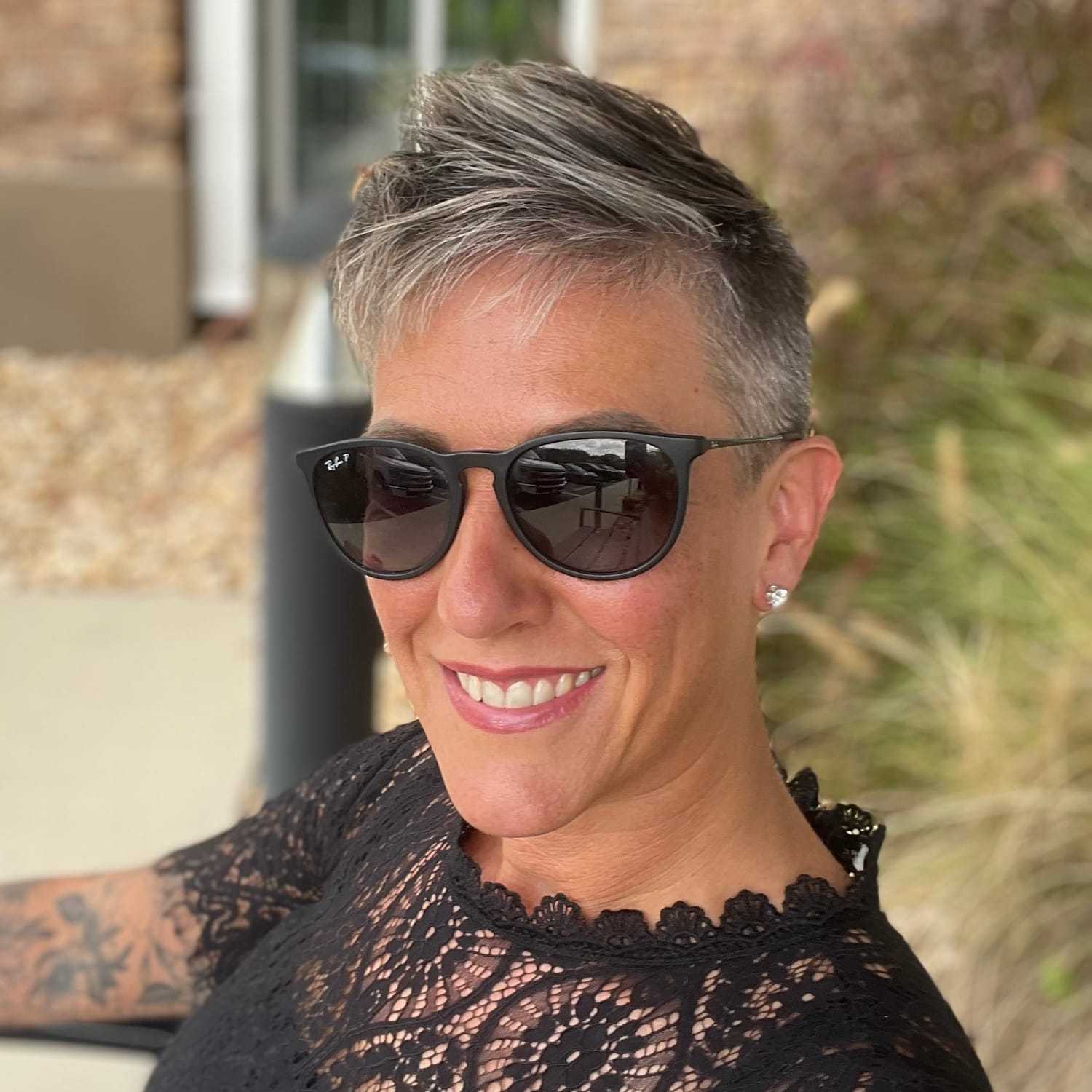 Portrait of Janet, a professional stylist at Sweet Betty Salon, showcasing their expertise and style.